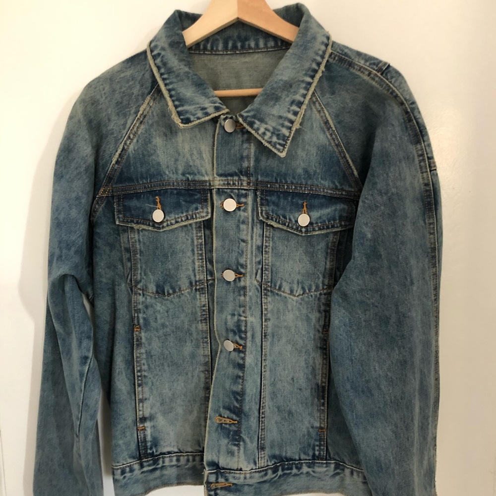 Mnml La Classic Washed Denim Jacket